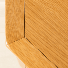 Load image into Gallery viewer, Poldark Oak Corner TV Stand