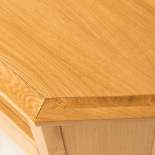 Load image into Gallery viewer, Poldark Oak Corner TV Stand