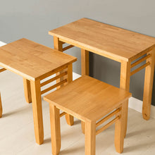 Load image into Gallery viewer, Oxford Light Oak Nest of Tables