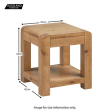 Load image into Gallery viewer, Capri Oak Side Table