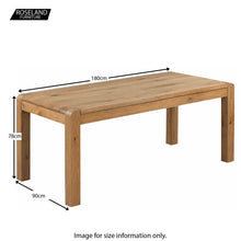 Load image into Gallery viewer, Capri Oak 180cm Dining Table