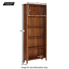 Load image into Gallery viewer, Dunmore Acacia Tall Bookcase