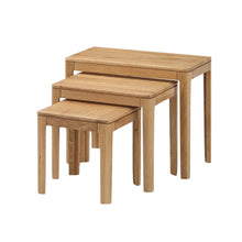 Load image into Gallery viewer, Dunmore Oak Nest of Tables