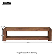 Load image into Gallery viewer, Salem Walnut 130cm TV Stand
