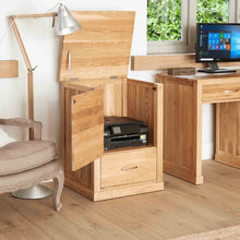 Load image into Gallery viewer, Mobel Oak Printer Cabinet