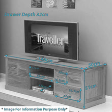 Load image into Gallery viewer, Mobel Oak 146cm TV Stand
