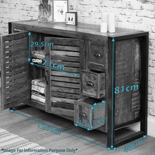 Load image into Gallery viewer, Urban Chic 6 Drawer Sideboard