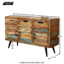 Load image into Gallery viewer, Coastal Chic Large Sideboard