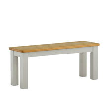 Load image into Gallery viewer, Padstow Grey 120cm Dining Set - 2 x Bench