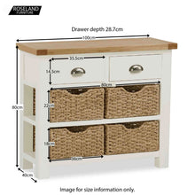 Load image into Gallery viewer, Daymer Cream Console Table