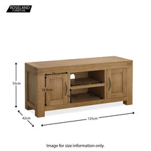 Load image into Gallery viewer, Abbey Grande 125cm TV Stand