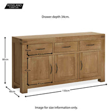 Load image into Gallery viewer, Abbey Grande Large Sideboard