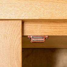 Load image into Gallery viewer, Abbey Light Oak Triple Wardrobe