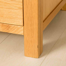 Load image into Gallery viewer, Abbey Light Oak Triple Wardrobe