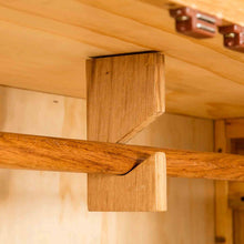 Load image into Gallery viewer, Abbey Light Oak Triple Wardrobe