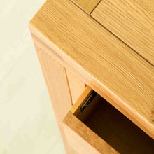 Load image into Gallery viewer, Abbey Waxed Oak Telephone Table