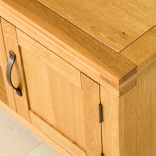 Load image into Gallery viewer, Abbey Waxed Oak 120cm TV Stand