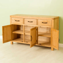 Load image into Gallery viewer, Abbey Waxed Oak Large Sideboard