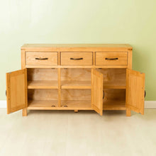 Load image into Gallery viewer, Abbey Waxed Oak Large Sideboard
