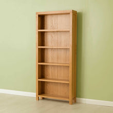 Load image into Gallery viewer, Abbey Waxed Oak Large Bookcase