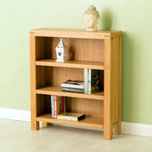 Load image into Gallery viewer, Abbey Waxed Oak Low Bookcase
