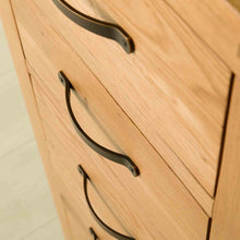 Load image into Gallery viewer, Abbey Waxed Oak Tallboy Chest