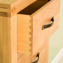 Load image into Gallery viewer, Abbey Waxed Oak Tallboy Chest