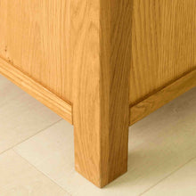 Load image into Gallery viewer, Abbey Waxed Oak Blanket Box