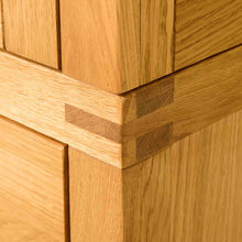 Load image into Gallery viewer, Abbey Waxed Oak Double Wardrobe