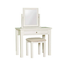 Load image into Gallery viewer, Cornish White Dressing Table Set