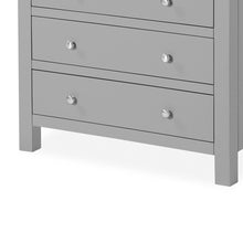 Load image into Gallery viewer, Cornish Grey 2 over 3 Drawer Chest