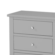 Load image into Gallery viewer, Cornish Grey 6 Drawer Chest