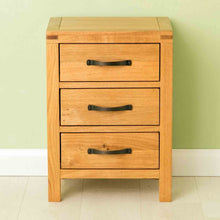Load image into Gallery viewer, Abbey Waxed Oak 4' Bed Set