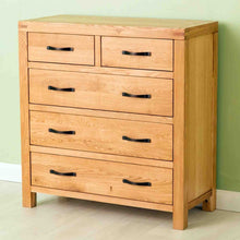 Load image into Gallery viewer, Abbey Waxed Oak 4' Bed Set