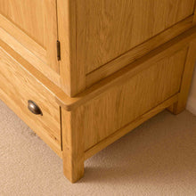 Load image into Gallery viewer, Roseland Oak Triple Wardrobe & Drawers
