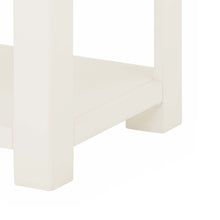 Load image into Gallery viewer, Padstow White Lamp Table With Drawer