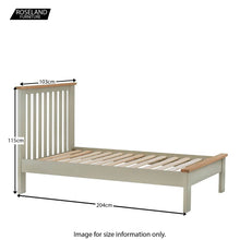 Load image into Gallery viewer, Padstow Grey 3' Bed