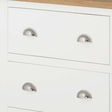 Load image into Gallery viewer, Padstow White 6 Drawer Chest