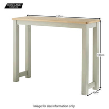 Load image into Gallery viewer, Padstow Grey Breakfast Bar