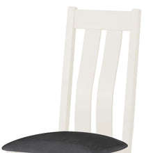 Load image into Gallery viewer, Padstow White Dining Chair - Fabric Seat