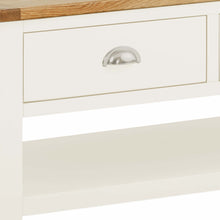 Load image into Gallery viewer, Padstow White 2 Drawer Coffee Table