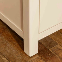Load image into Gallery viewer, Padstow Cream Double Wardrobe with Drawers