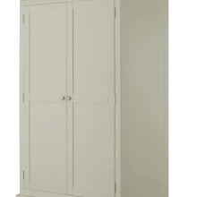 Load image into Gallery viewer, Padstow Grey Double Wardrobe with Drawers
