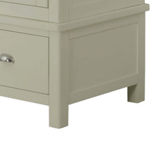 Load image into Gallery viewer, Padstow Grey Double Wardrobe with Drawers