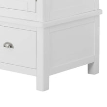 Load image into Gallery viewer, Padstow White Double Wardrobe with Drawers