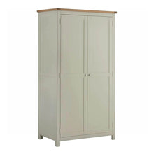 Load image into Gallery viewer, Padstow Grey All-Hanging Double Wardrobe