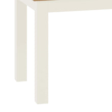 Load image into Gallery viewer, Padstow White Lift Top Draw Leaf Dining Table 120-200cm