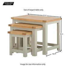 Load image into Gallery viewer, Padstow Grey Nest of Tables