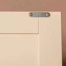 Load image into Gallery viewer, Padstow Cream Triple Wardrobe With Mirror