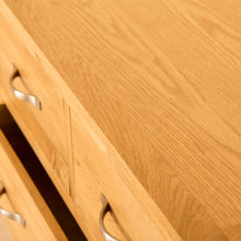 Load image into Gallery viewer, Newlyn Oak 2 over 3 Drawer Chest